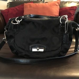 Coach Kristin OP Art Canvas and Leather 19328 💼